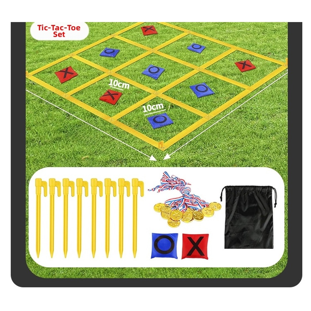 Tic Tac Toe Giant - Gioco da tavolo gigante pieghevole Tic