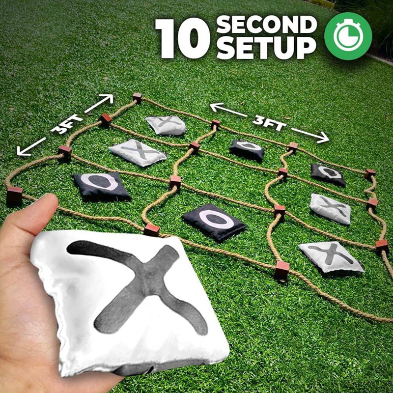 Tic Tac Toe Giant - Gioco Gigante di Tris da Esterno,