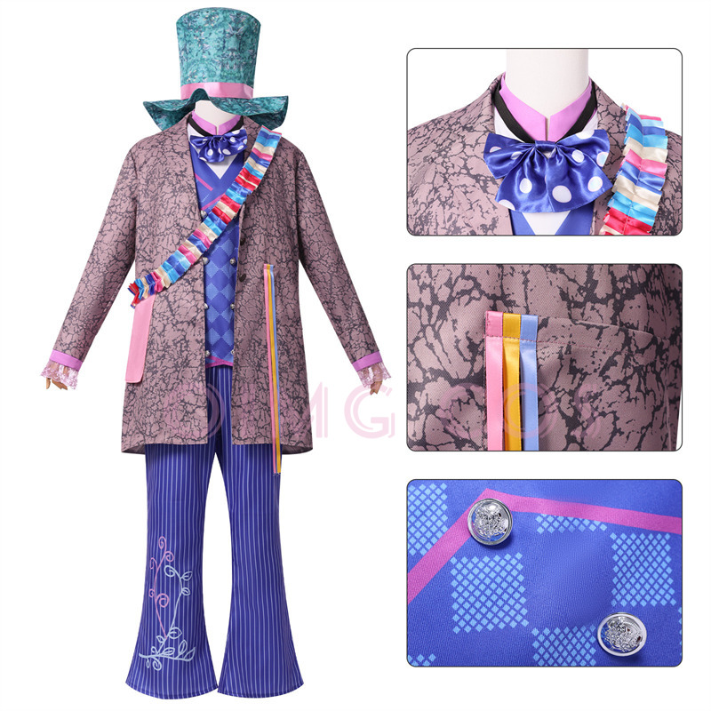 Party Games Alice In Wonderland - Costume da Cappellaio Pazzo di Alice