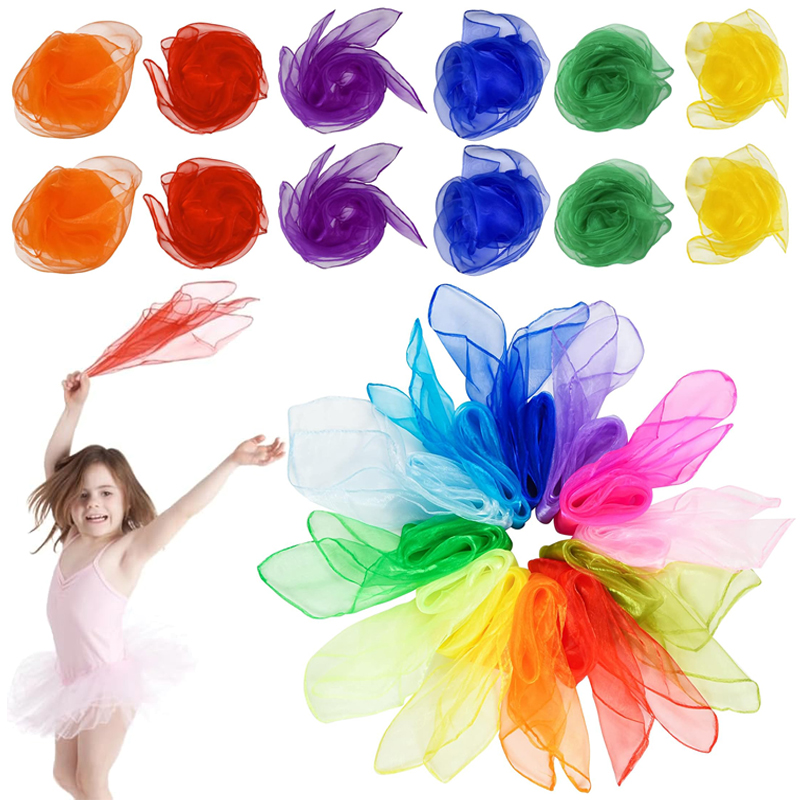 Party Games Engagement - Sciarpa di seta a sei colori