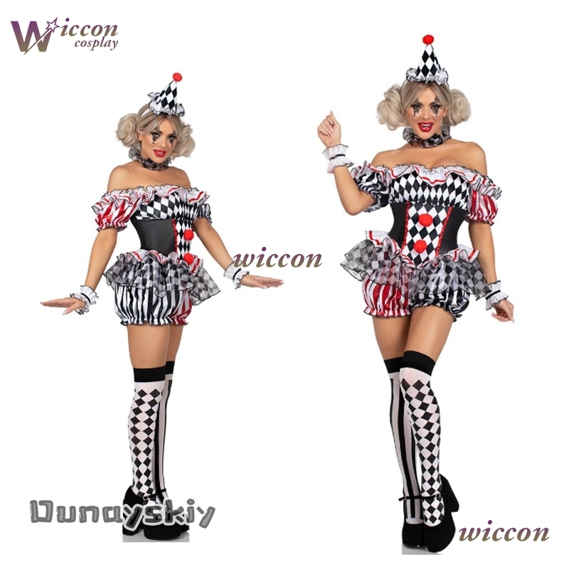 Party Games Online Free - Costume cosplay da clown da donna