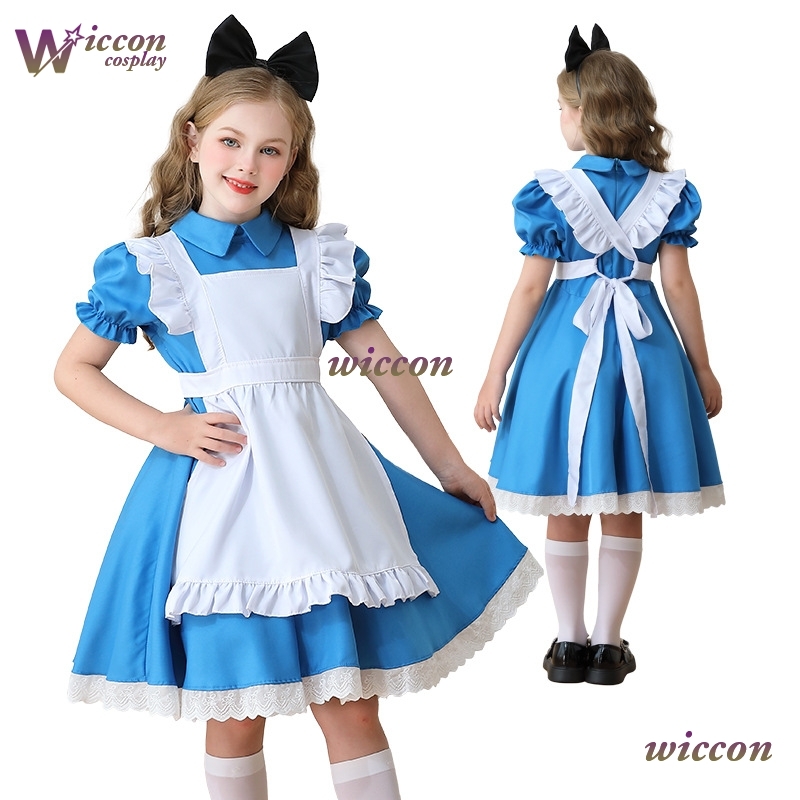 Party Games Alice In Wonderland - OHaYo Bambini Ragazze Blu Alice nel