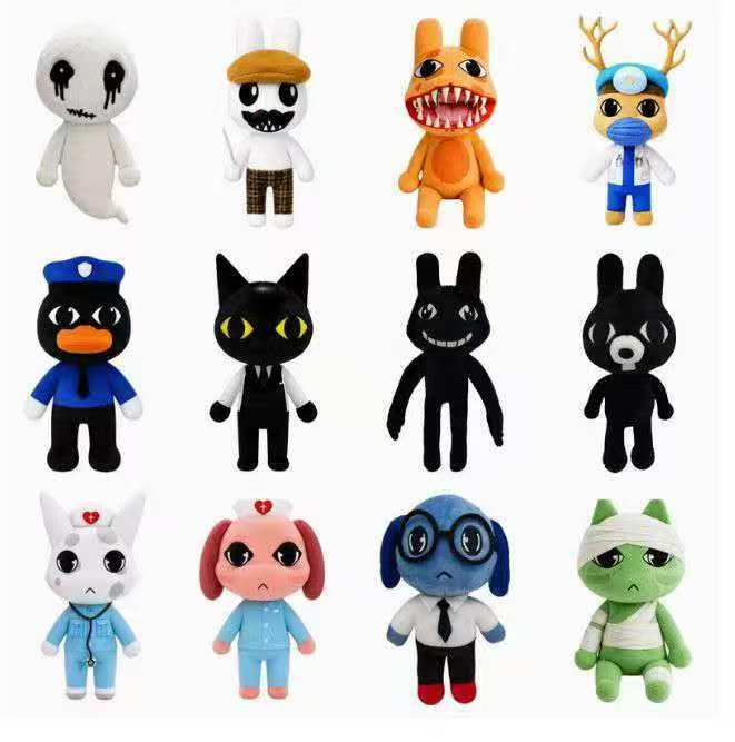 Party Games Bunny - Peluche Horror Animal Hospital: Cane Blu,