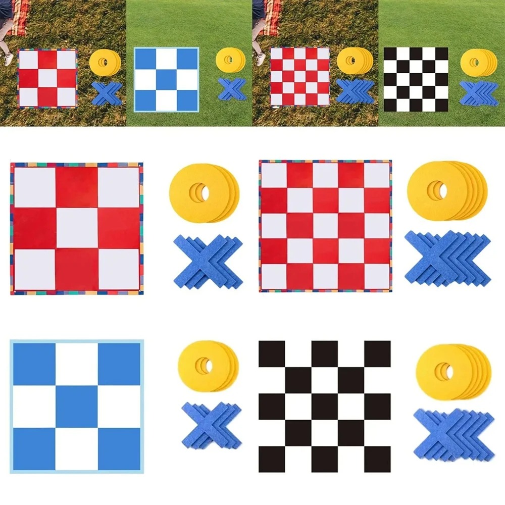 Tic Tac Toe Giant - Tappeto da gioco gigante Tic Tac