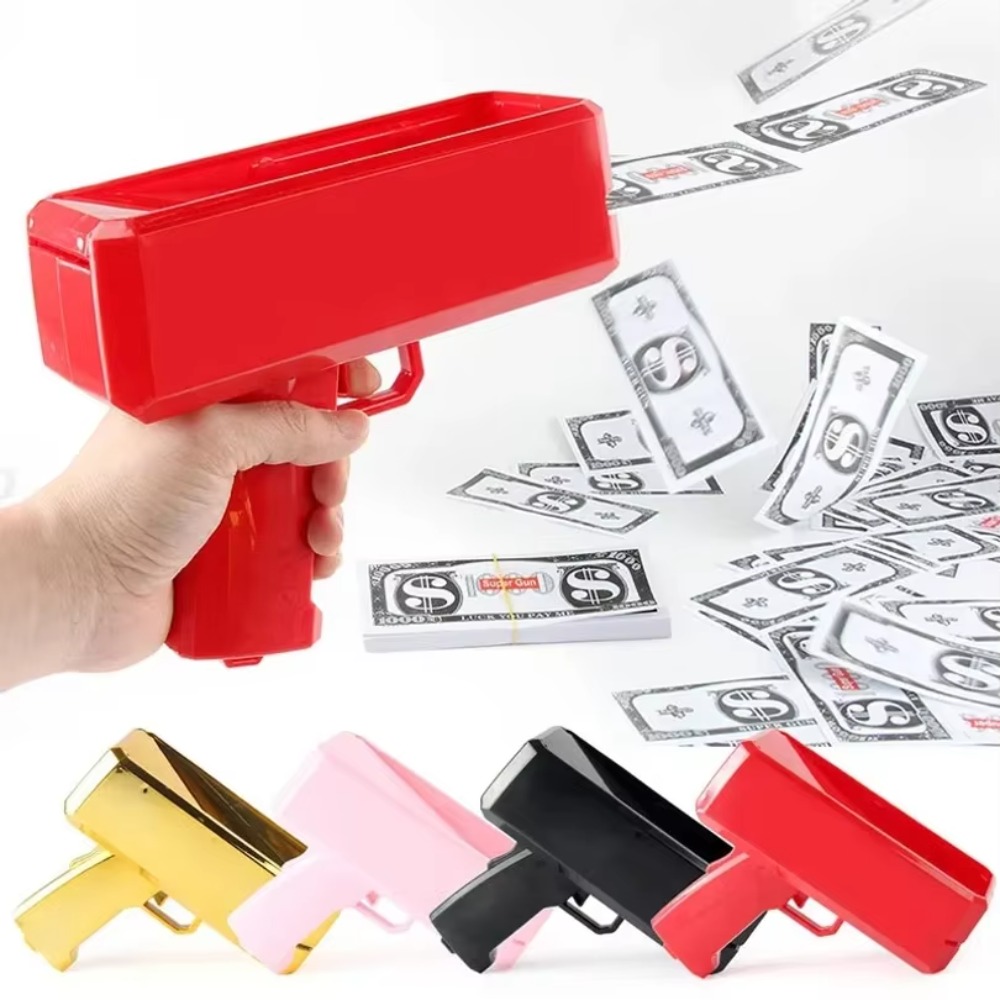 1 Set Pistola Spara Soldi Port - Party Games Engagement recensione e prezzo