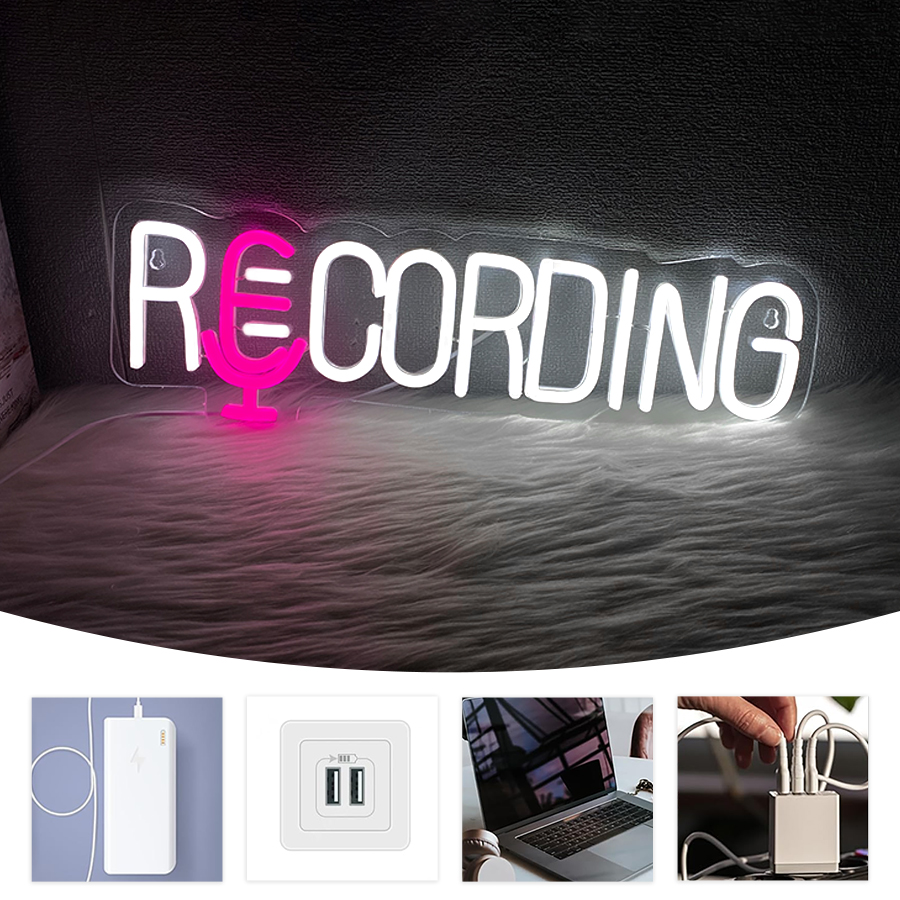 Insegna al neon con scritta «R - Party Games Stream recensione e prezzo