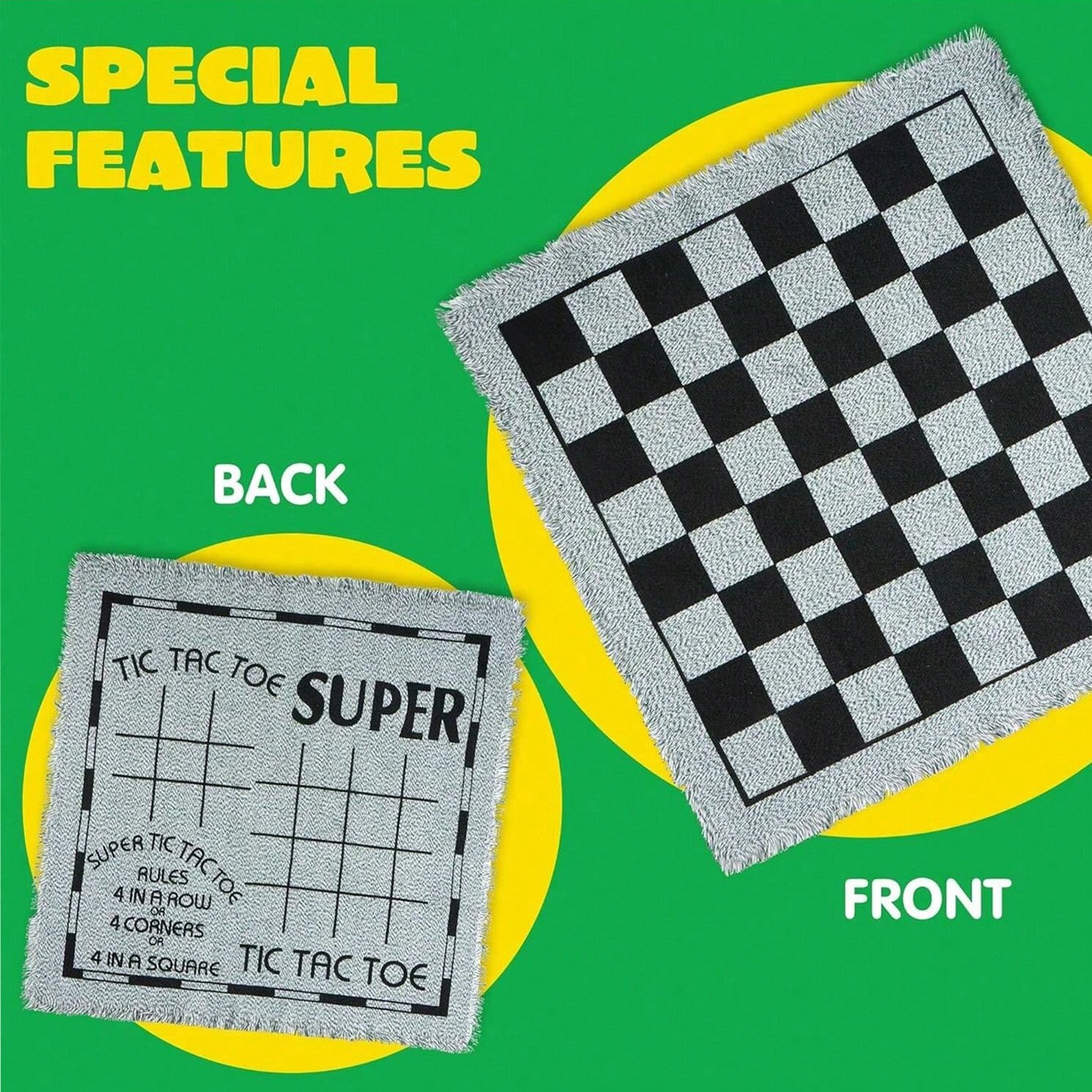 Set di Giochi Vintage 3-in-1 - - Tic Tac Toe Giant recensione e prezzo