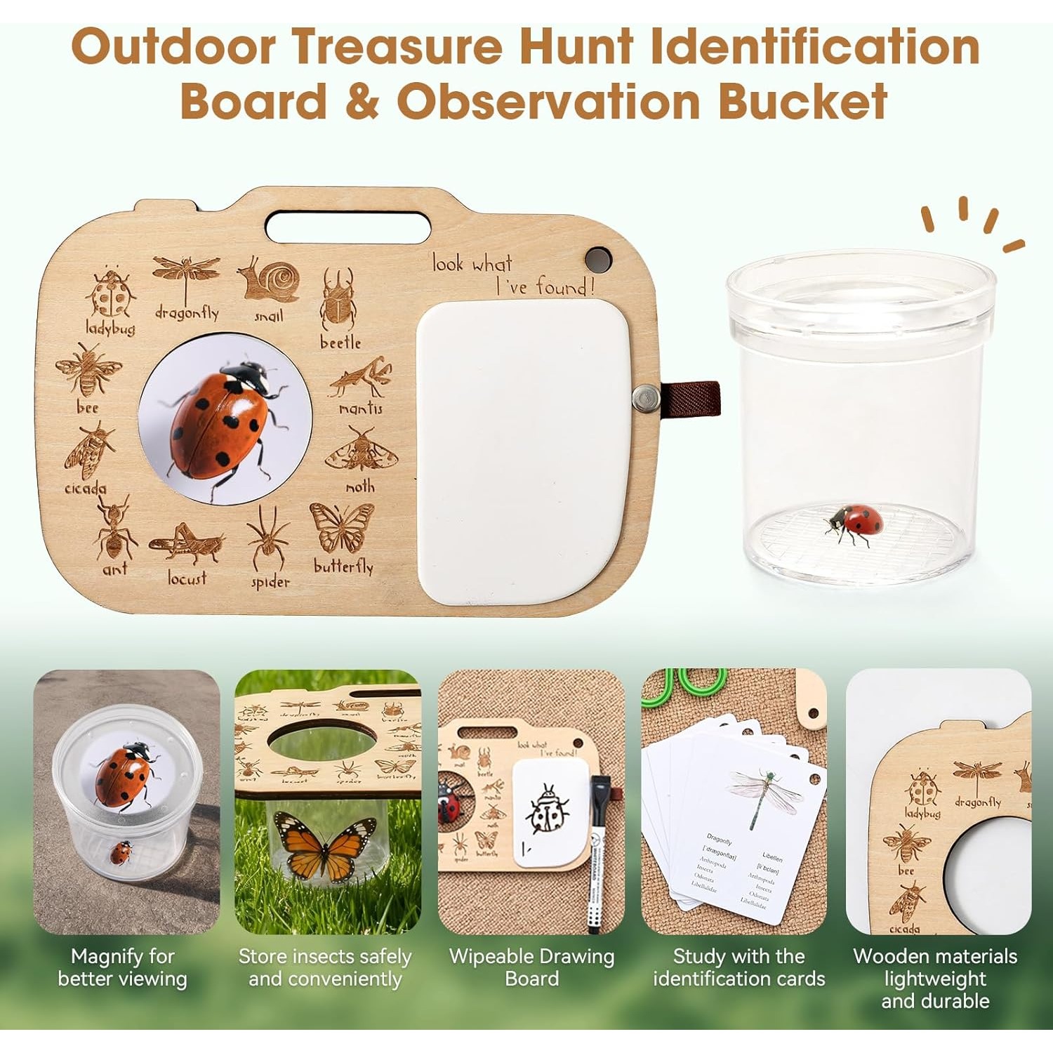 Kit Cacciatore di Insetti per  - Scavenger Hunt Card recensione e prezzo