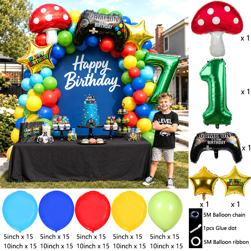 Set di palloncini a tema Super - Party Games Mario recensione e prezzo