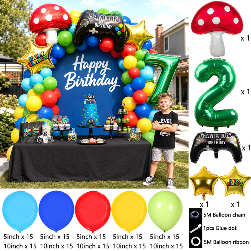 Set di palloncini a tema Super - Party Games Mario recensione e prezzo